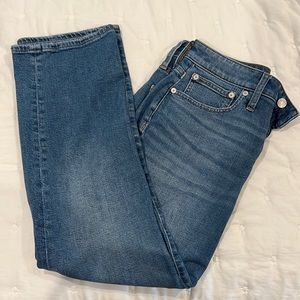 Madewell cropped jeans